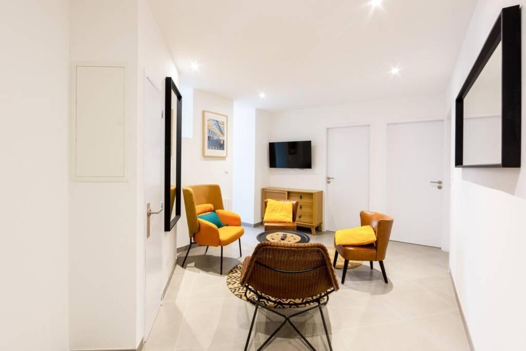 La chambre Liberté 1, SDB privative et TV, Cuisine Salon Partagés, confort et hypercentre Brest Extérieur photo